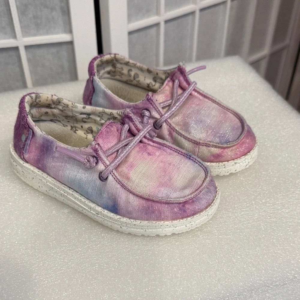 Hey Dude Unisex-Child Wendy Pattern Kids